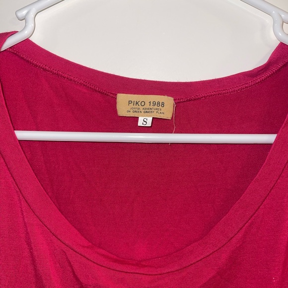 PIKO 1988 fushia top - Picture 3 of 3